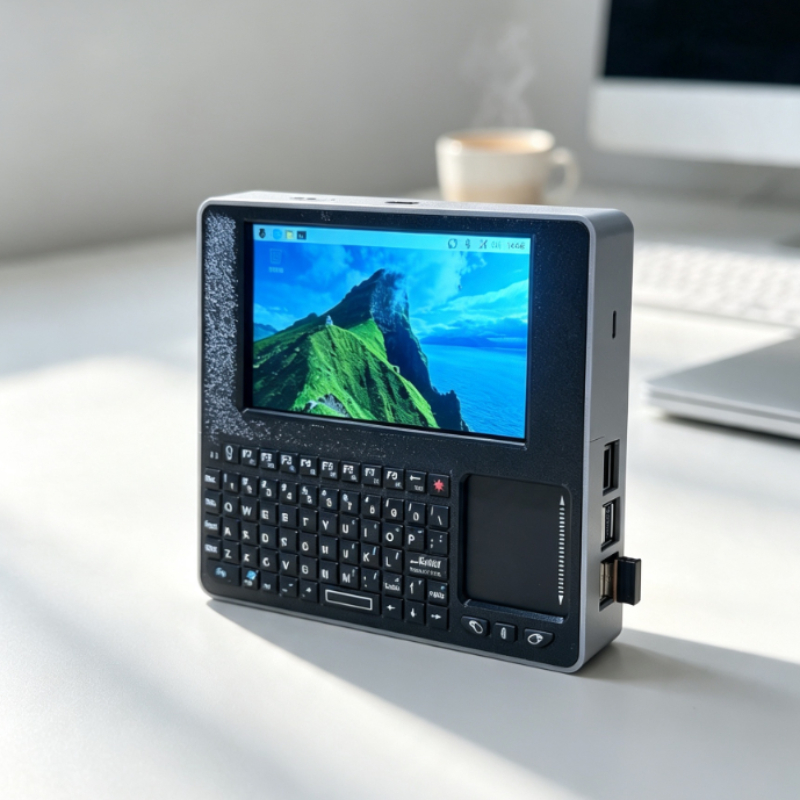 Gaming Console With Keyboard - Konsol Genggam Raspberry Pi5 Baru dengan