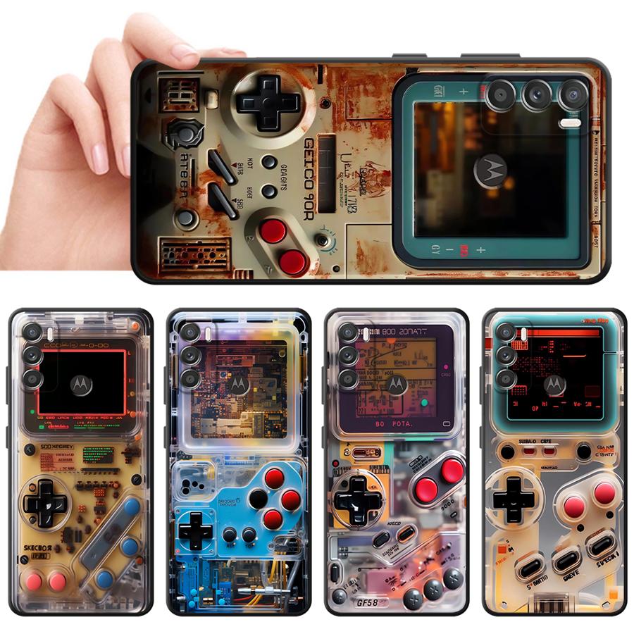 Gaming Console Cartoon - Casing Konsol Game Retro untuk Moto