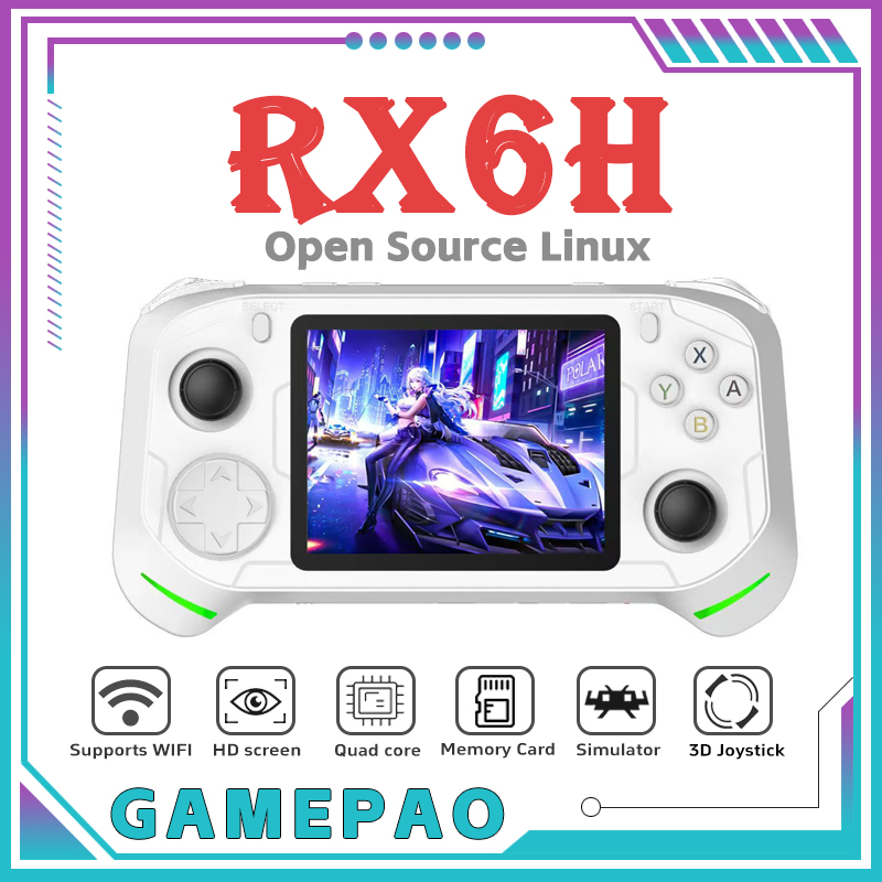 Gaming Console Windows - Konsol Video Game Genggam Retro RX6H