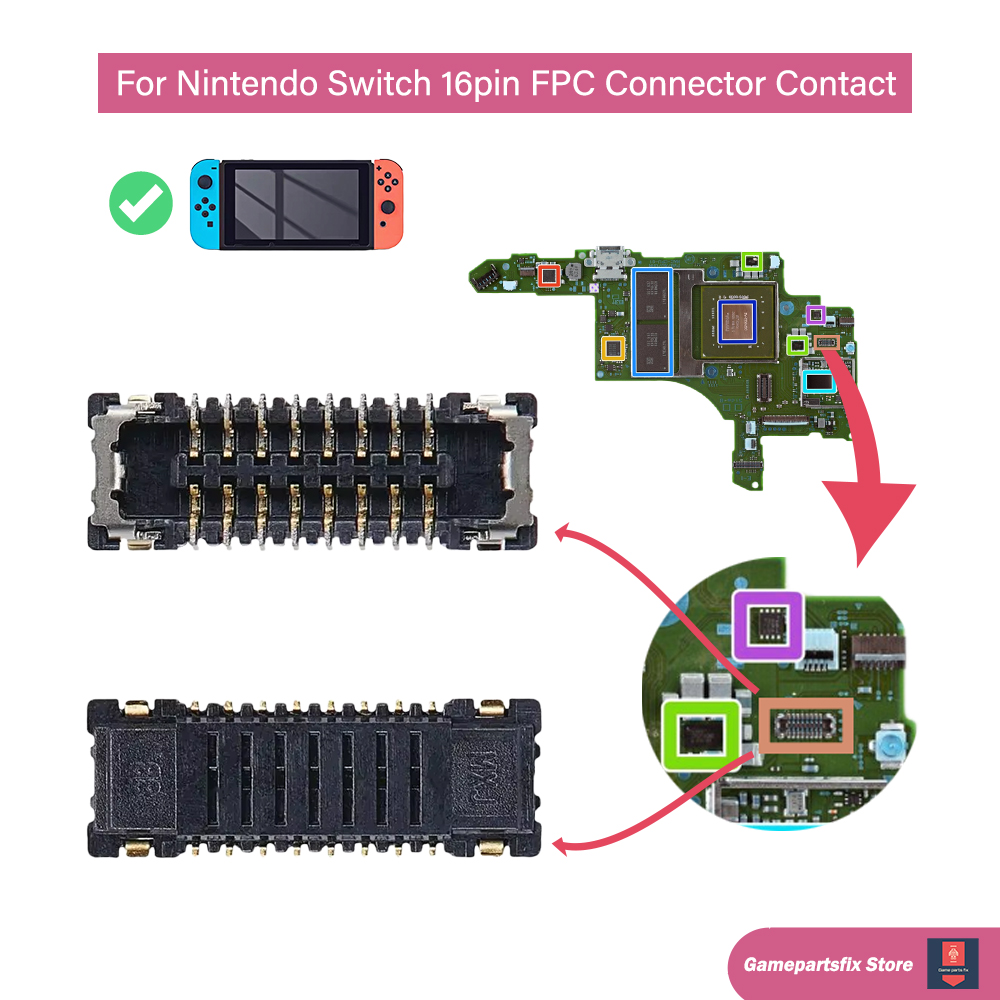Gaming Console Nintendo Switch - 5/10 Buah Pembaca Slot Kartu Memori