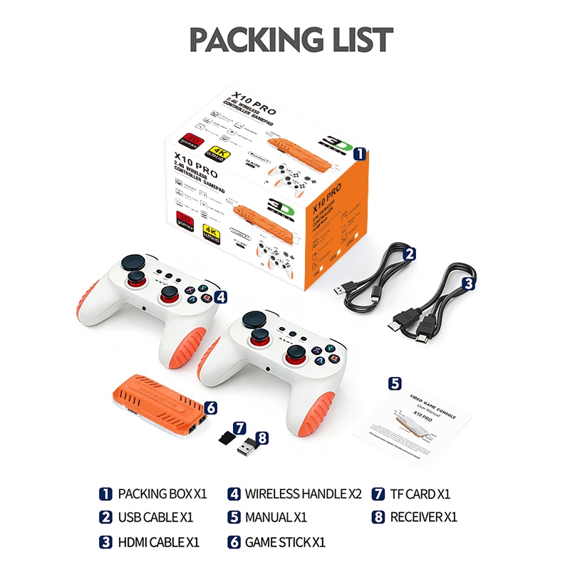 Gaming Console Box - Konsol Game Video Retro 2026 New