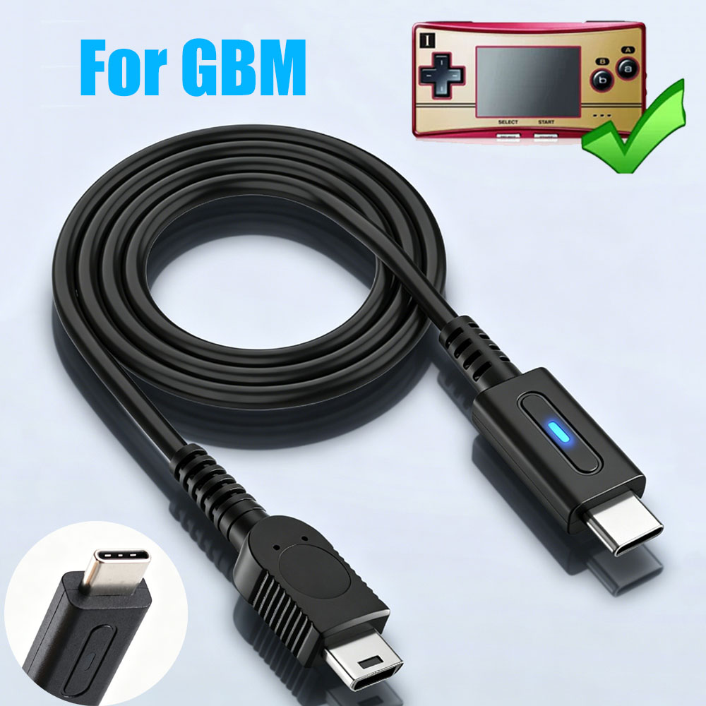 Gaming Console With Controller - Kabel Pengisi Daya Tipe C untuk