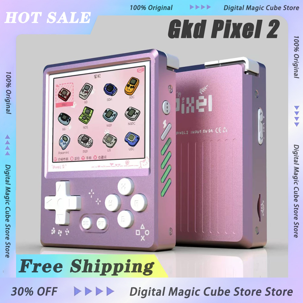 Gaming Console Cartoon - Konsol Game Gkd Pixel 2 Layar