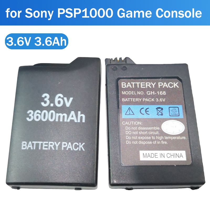 Gaming Console Psp - Baterai 3.6V 3600MAh untuk Konsol Game