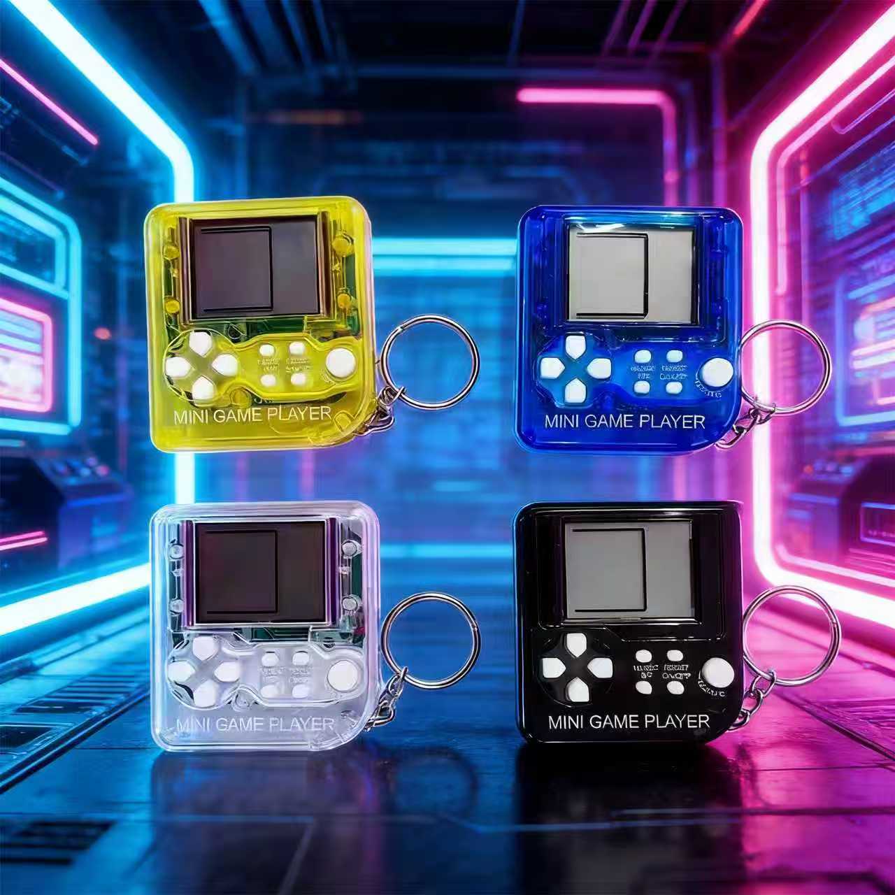 Gaming Console Kids - Gantungan Kunci Konsol Game Genggam Mini