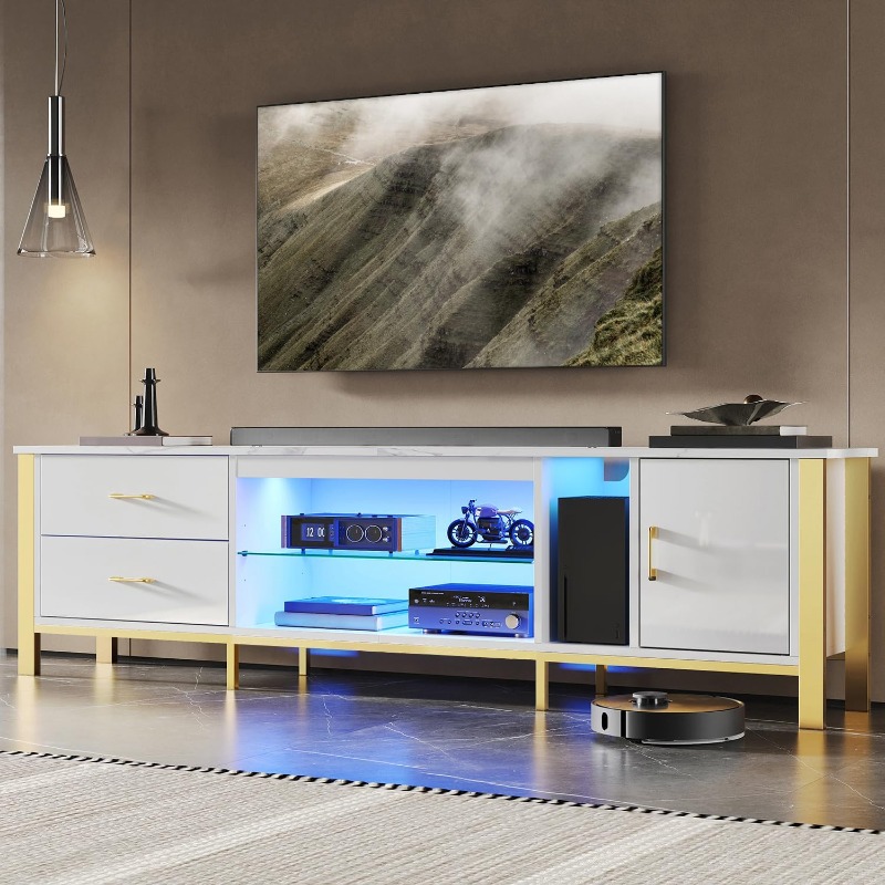 Gaming Console Entertainment Center - Meja TV Bestier untuk TV 75/80/85