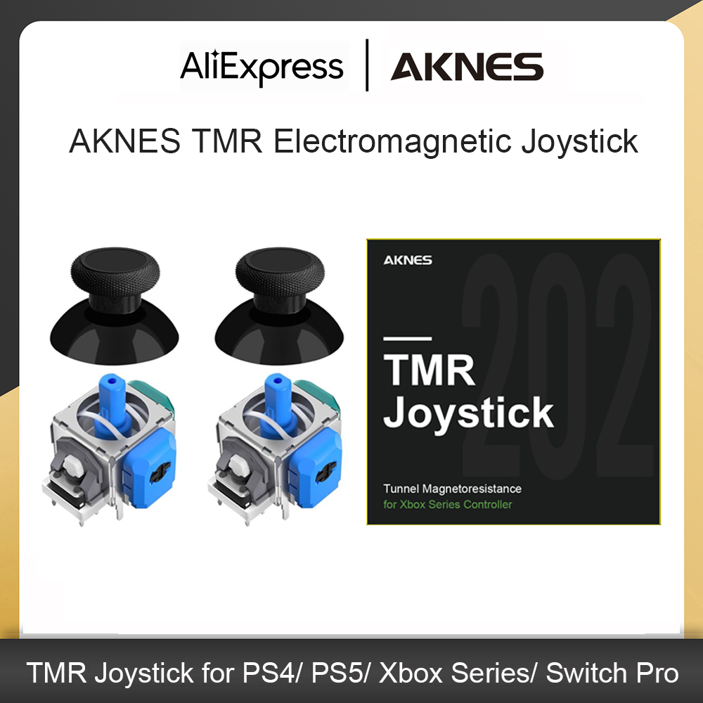Gaming Console Repair - AKNES×HALLPI TMR Joystick Tanpa Drift Elektromagnetik