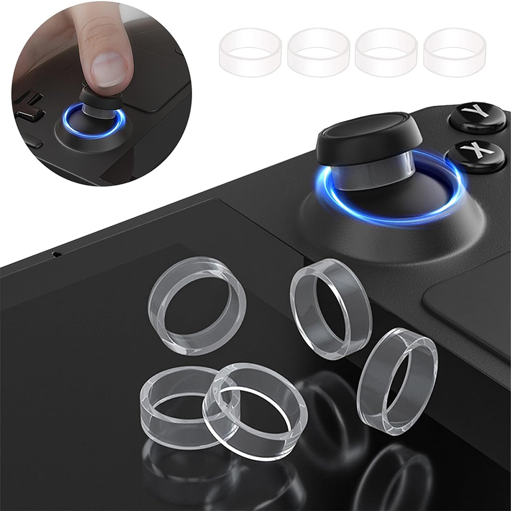Gaming Console Monitor - 8 buah cincin karet Joystick pelindung