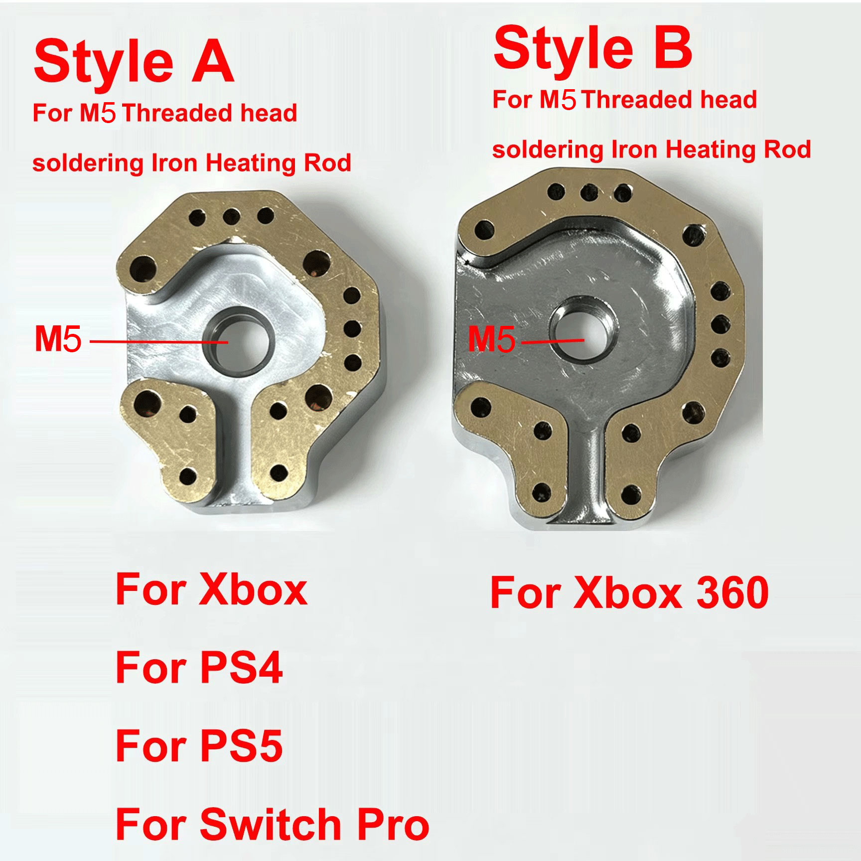 Gaming Console Repair - Cetakan Pemanas Joystick & Ujung Solder,