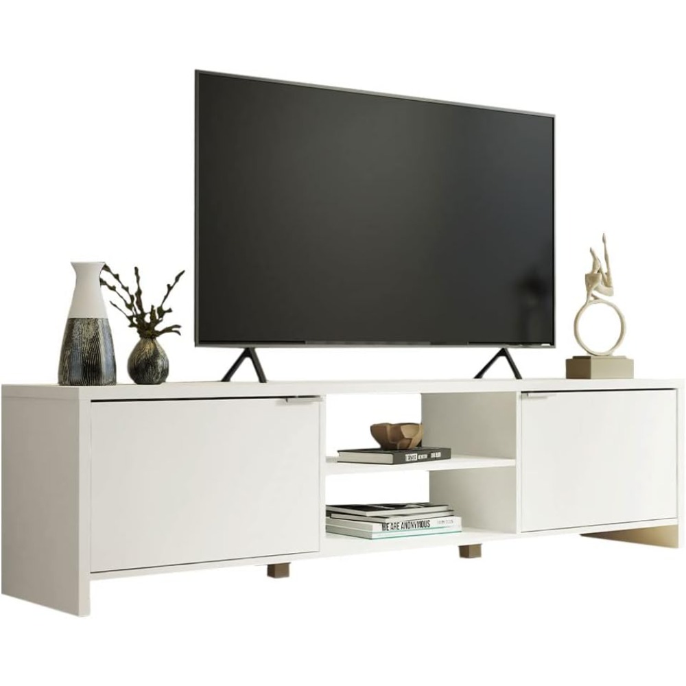 Gaming Console Entertainment Center - Meja TV Konsol Media Besar dengan