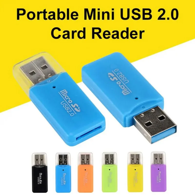 Gaming Console Box - USB 2.0 TF Mini portabel, pembaca