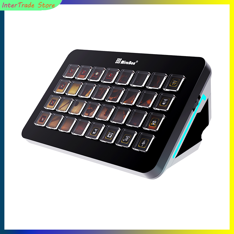 Mirabox XL Stream Deck Macro K - Gaming Console With Keyboard ulasan dan harga
