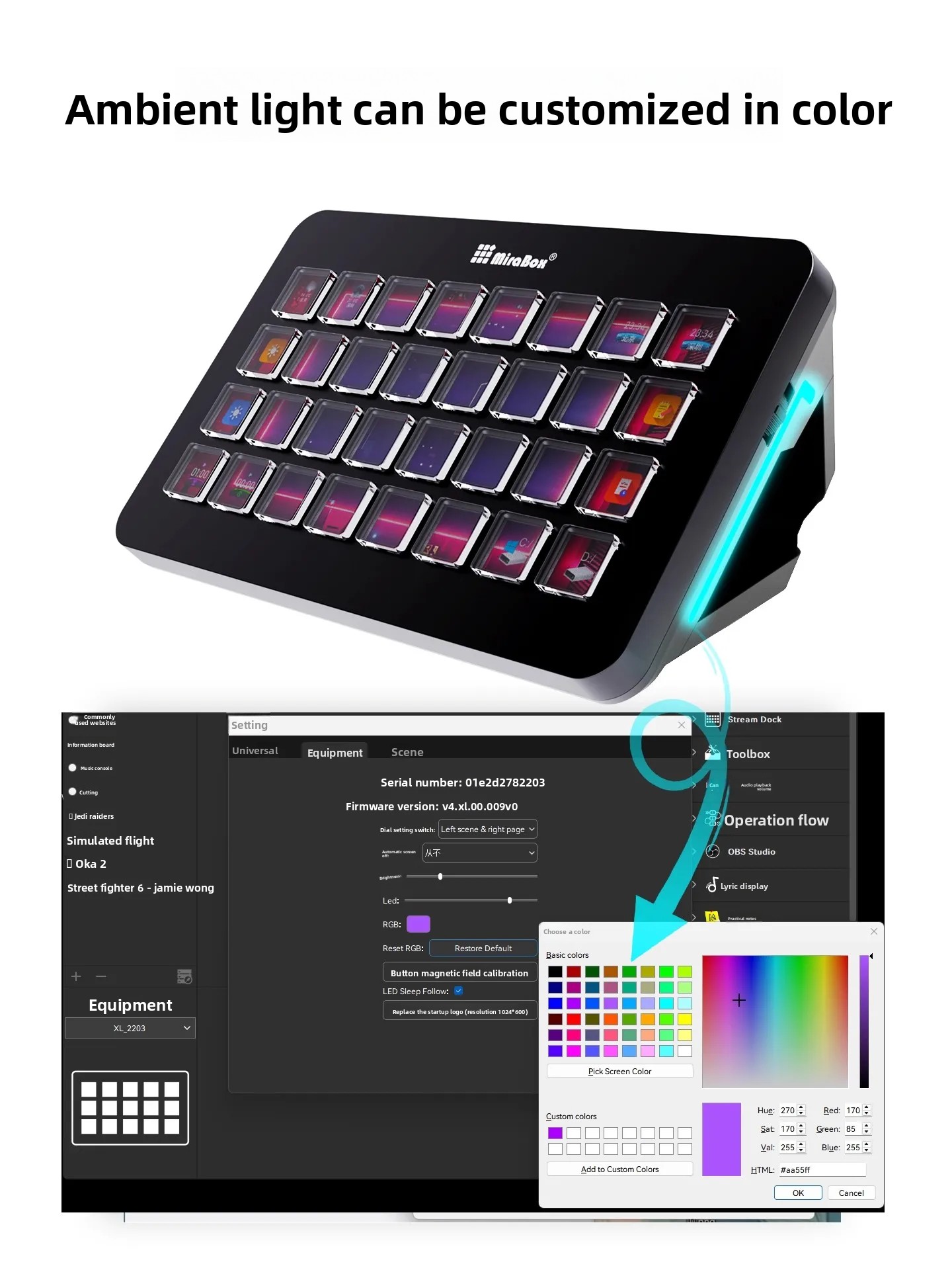 Mirabox XL Stream Deck Macro K - Gaming Console With Keyboard ulasan dan harga