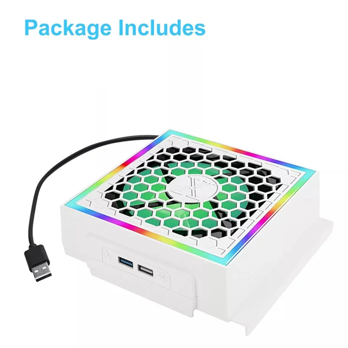 [ABJZ] Kipas Pendingin LED Lam - Gaming Console Xbox Series S ulasan dan harga
