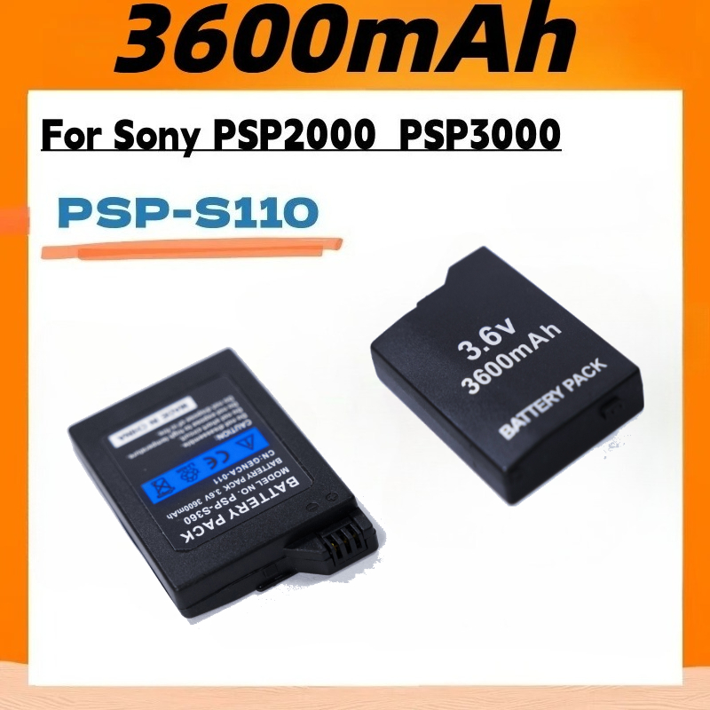 Baterai Bawaan 3.6V 3600mAh un - Gaming Console Psp ulasan dan harga