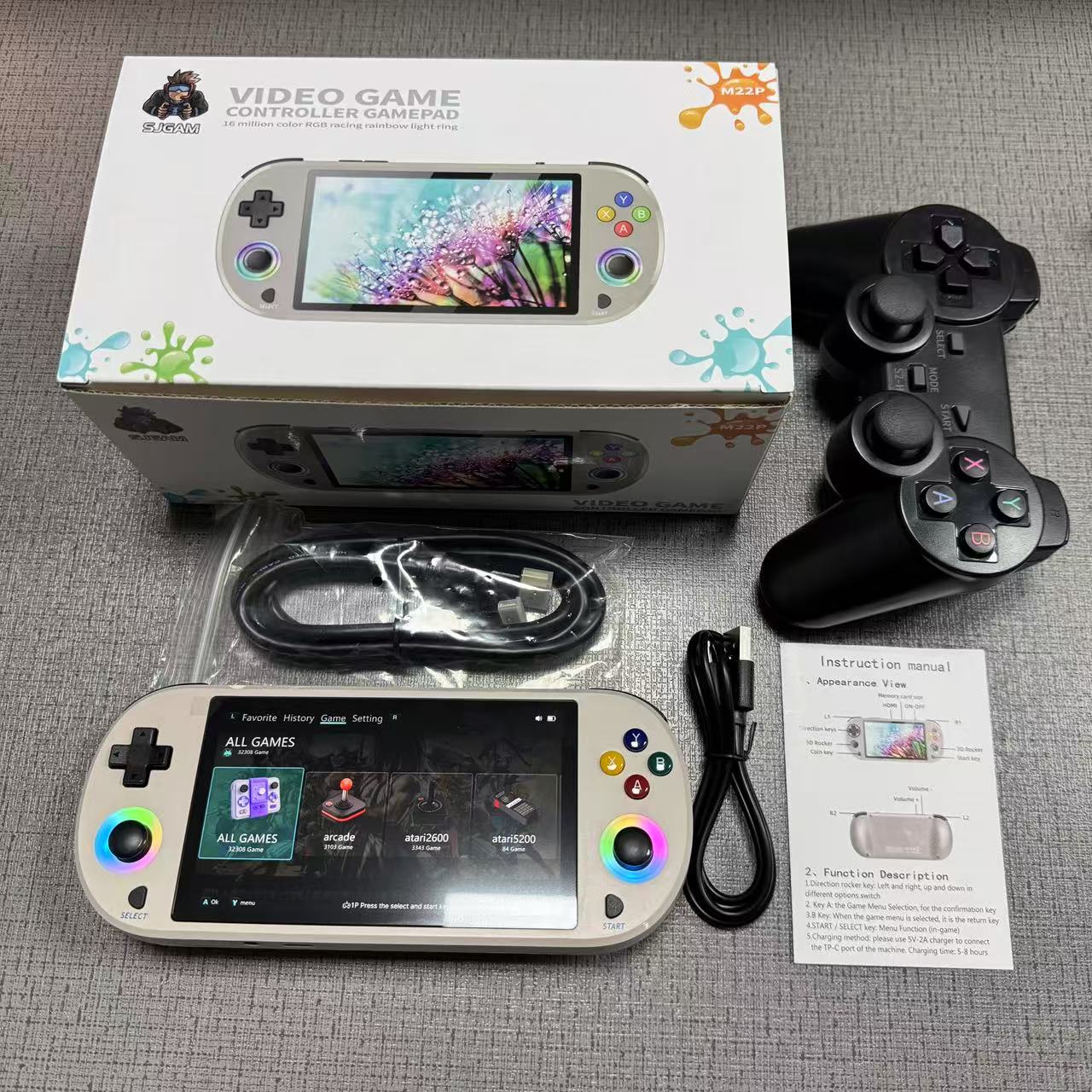 Konsol Video Game Genggam Retr - Gaming Console Windows ulasan dan harga