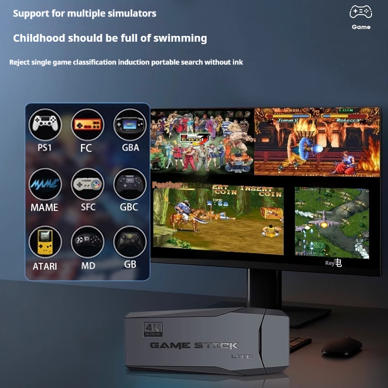 Stik Video Game Nirkabel 2.4G  - Gaming Console Box ulasan dan harga