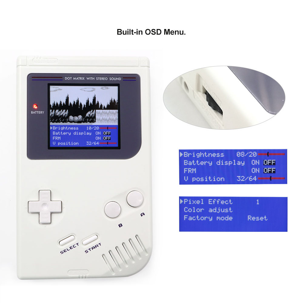 36 Mode Pengubah Warna Layar R - Gaming Console Gp Pro ulasan dan harga