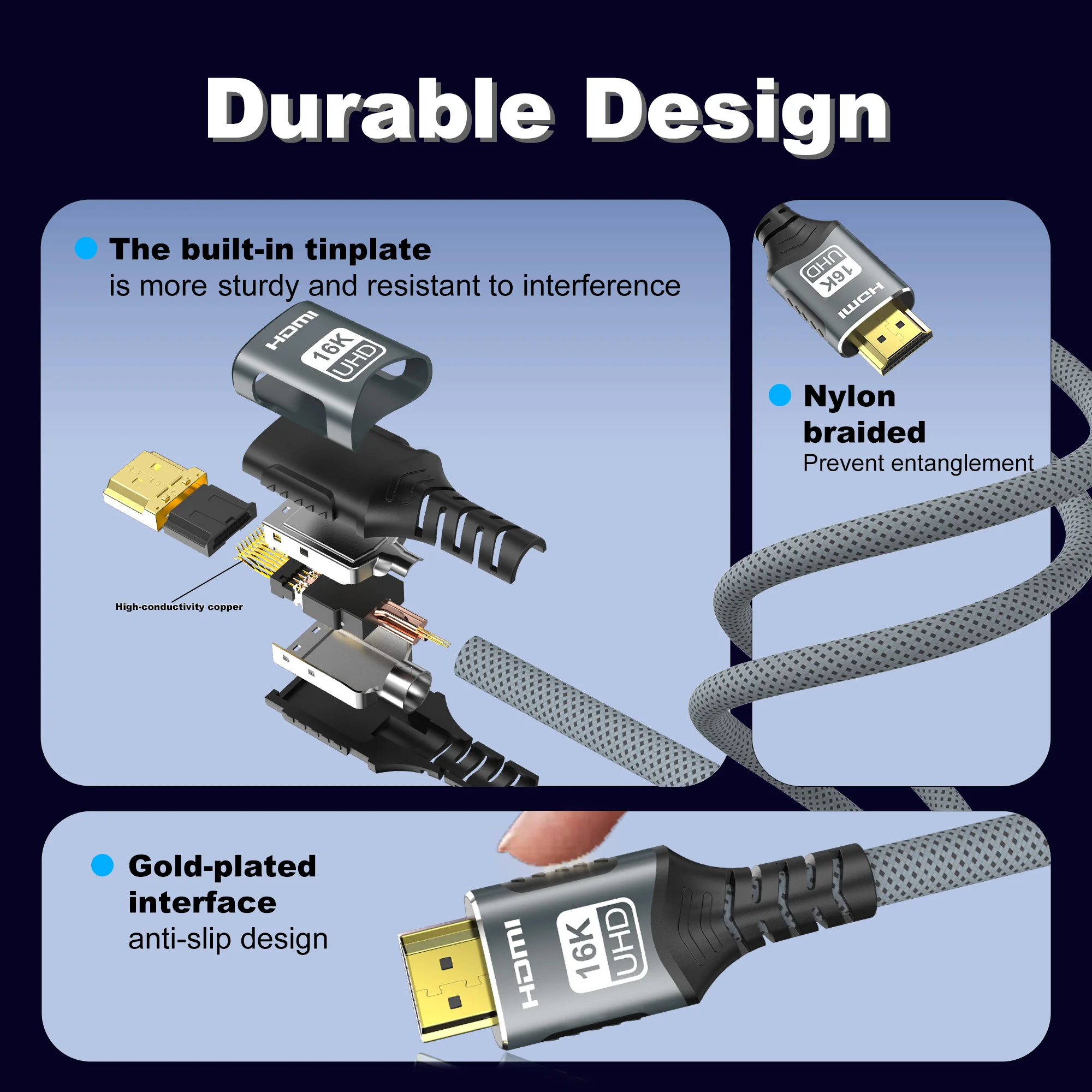 Kabel HDMI 2.2/2.1/2.0 Bandwid - Gaming Console Box ulasan dan harga