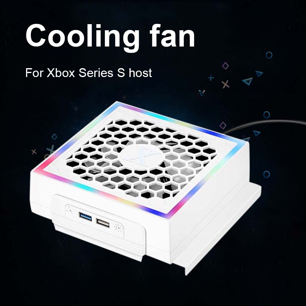 Kipas pendingin pendingin LED, - Gaming Console Xbox Series S ulasan dan harga