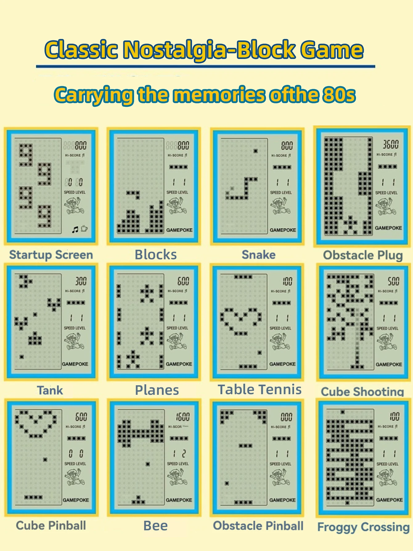 Pemain Game Genggam Retro Klas - Gaming Console Kids ulasan dan harga