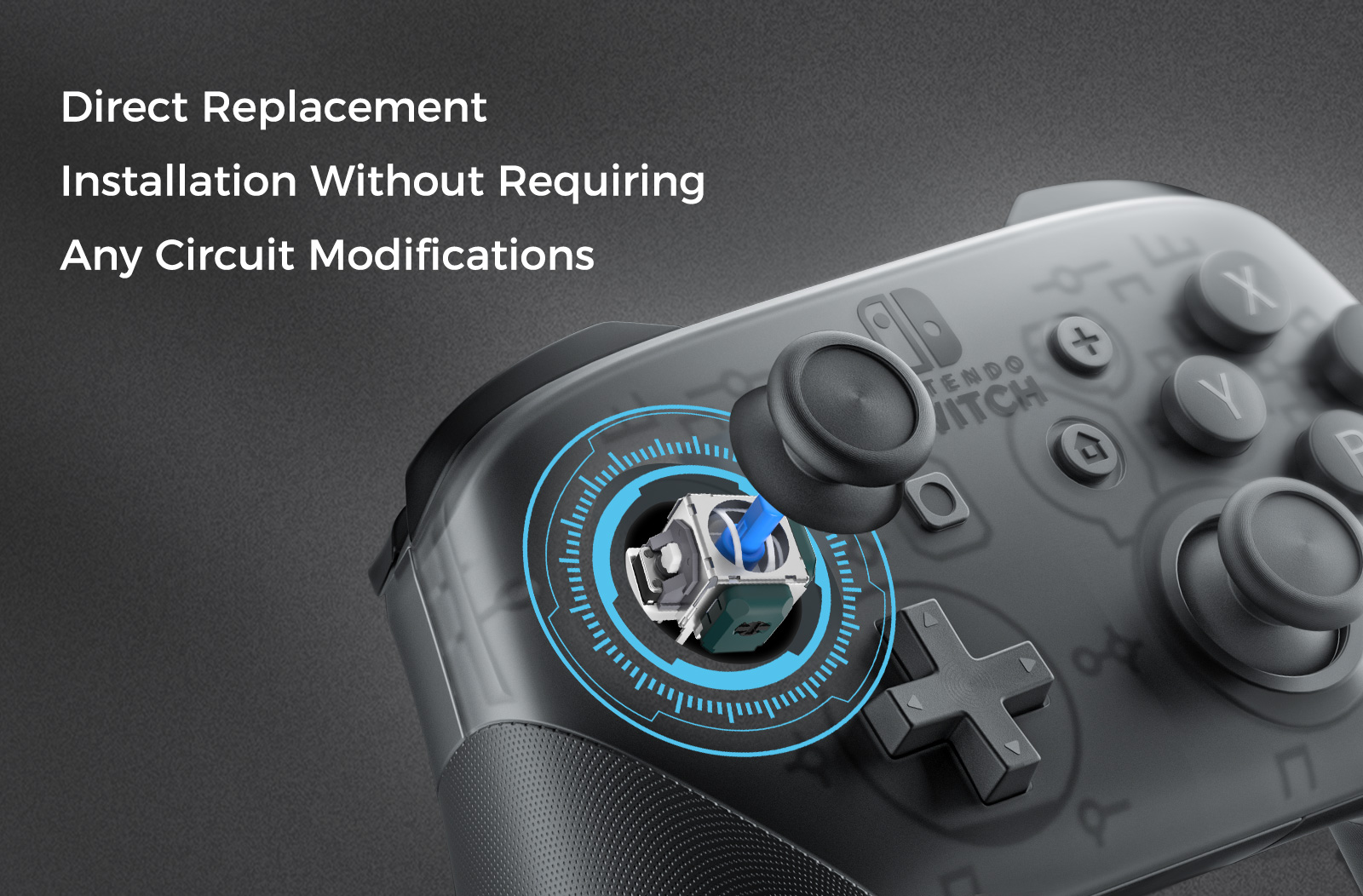 AKNES×HALLPI TMR Joystick Tanp - Gaming Console Repair ulasan dan harga