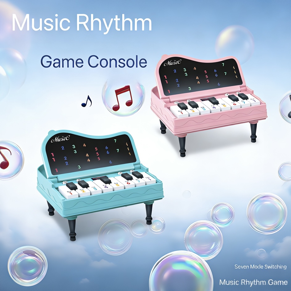 Piano Mini Genggam dengan Lamp - Gaming Console With Keyboard ulasan dan harga