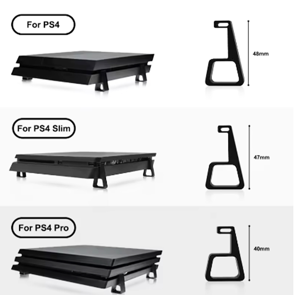 1Set untuk PS4 Slim Pro Kaki B - Gaming Console Monitor ulasan dan harga