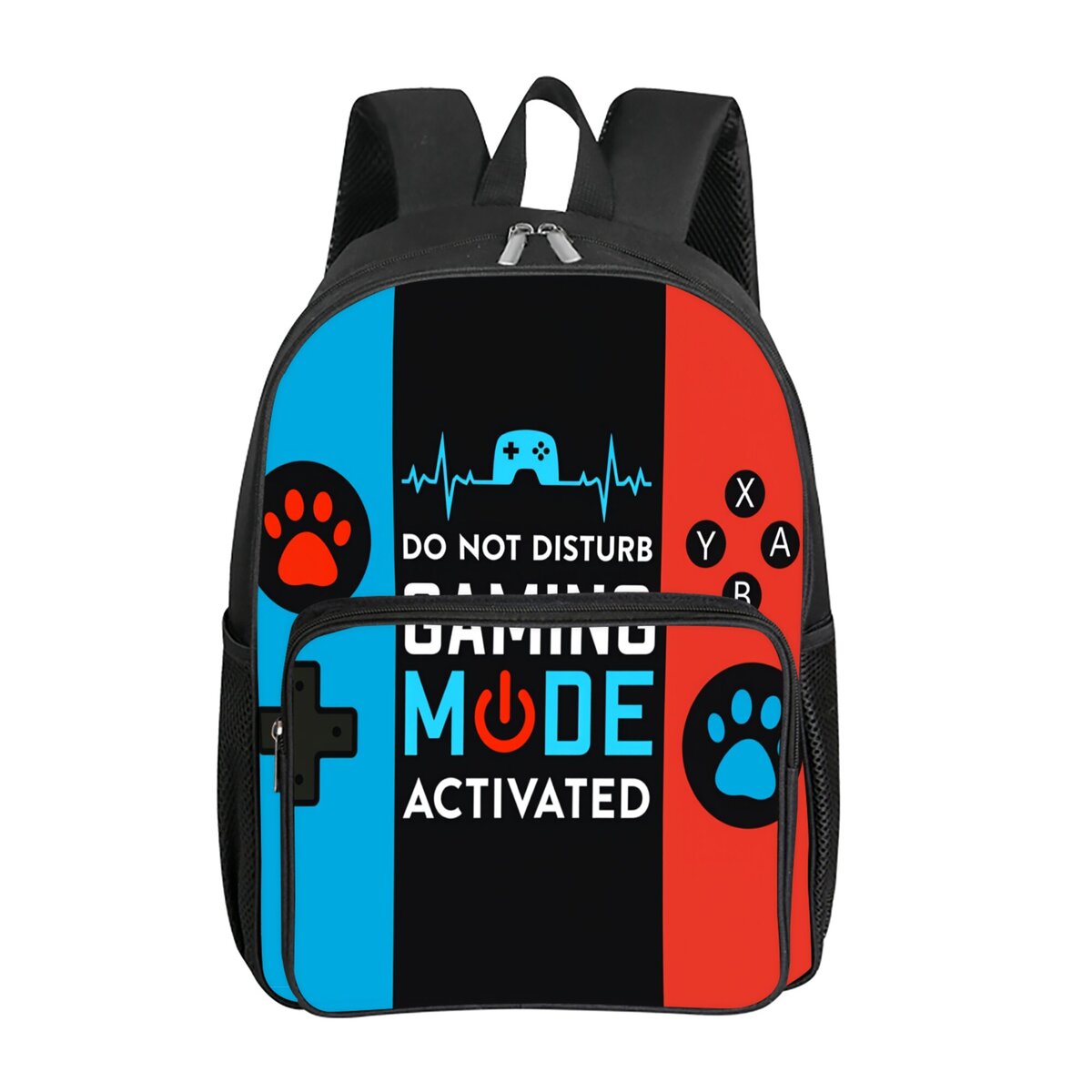 Tas Ransel Kotak Depan Motif P - Gaming Console Kids ulasan dan harga
