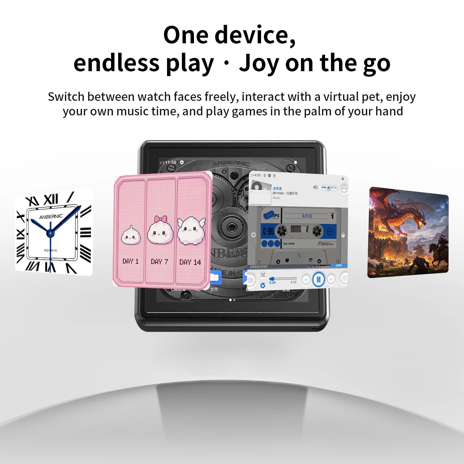 Konsol Game Genggam ANBERNIC R - Gaming Console Windows ulasan dan harga