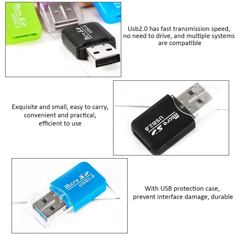 USB 2.0 TF Mini portabel, pemb - Gaming Console Box ulasan dan harga