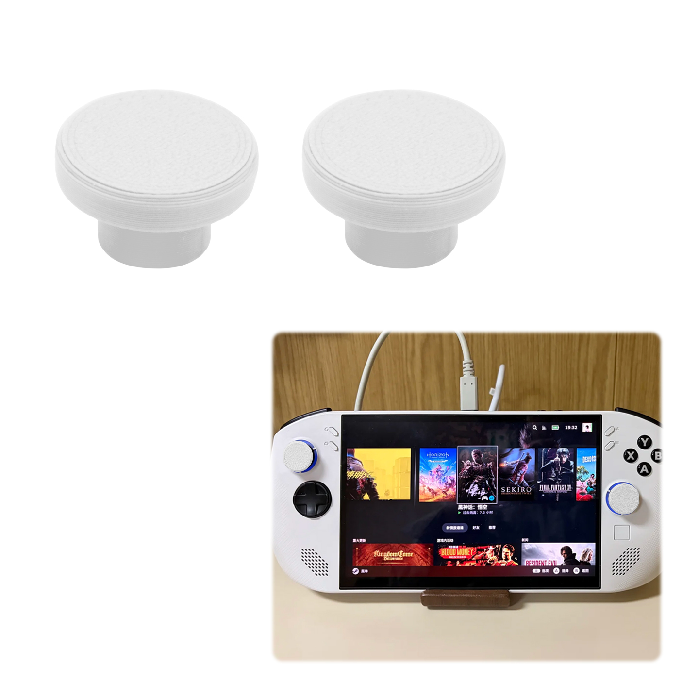 Tutup Joystick Silikon untuk K - Gaming Console Repair ulasan dan harga